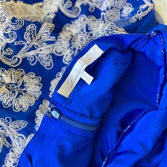 Lovers + Friends Gabriella Romper Marine Blue - Picture 2 of 6